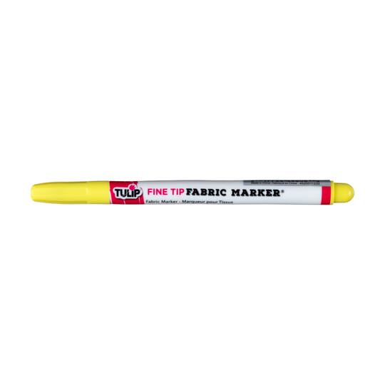 12 Pack: Tulip® Fine Tip Fabric Marker® in Light Yellow | Michaels®